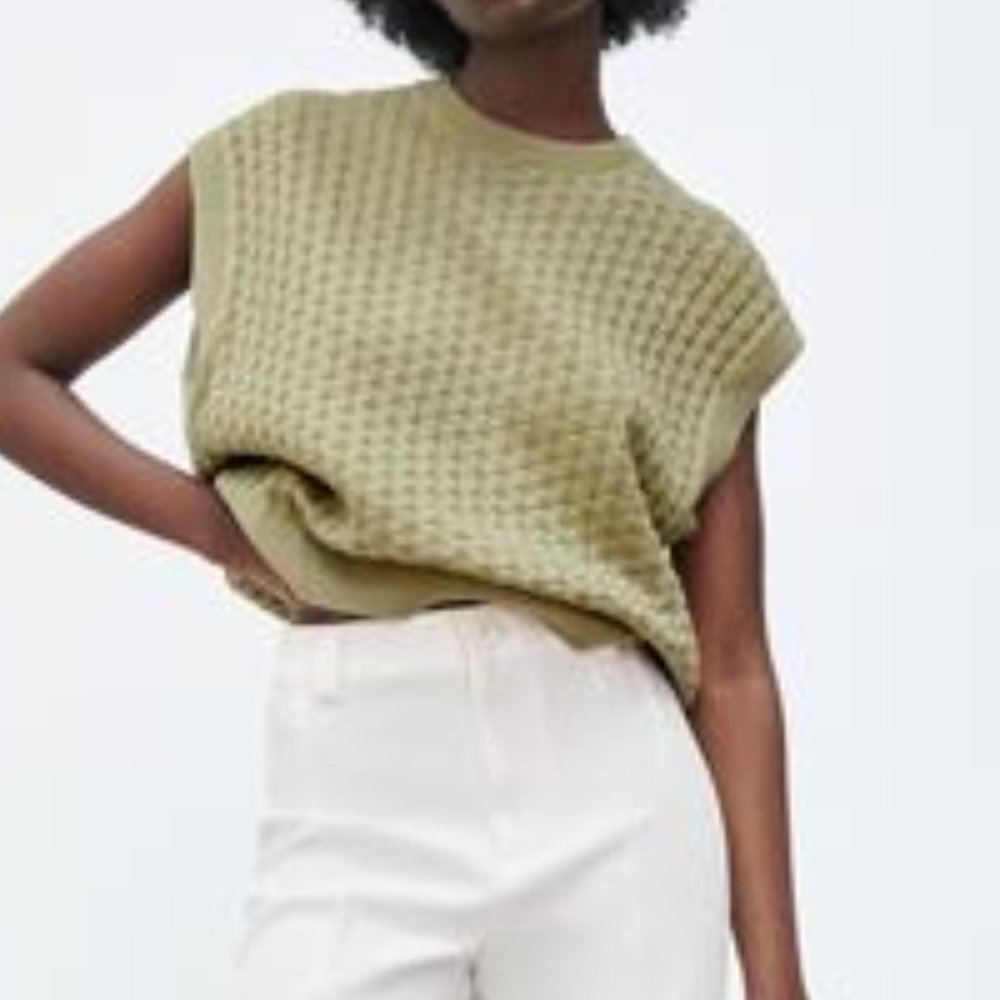 Zara Sleeveless Knit Top